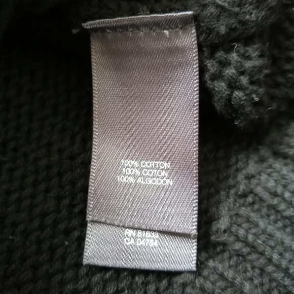 Kenneth Cole Reaction Black Cardigan Small - Picture 9 of 9